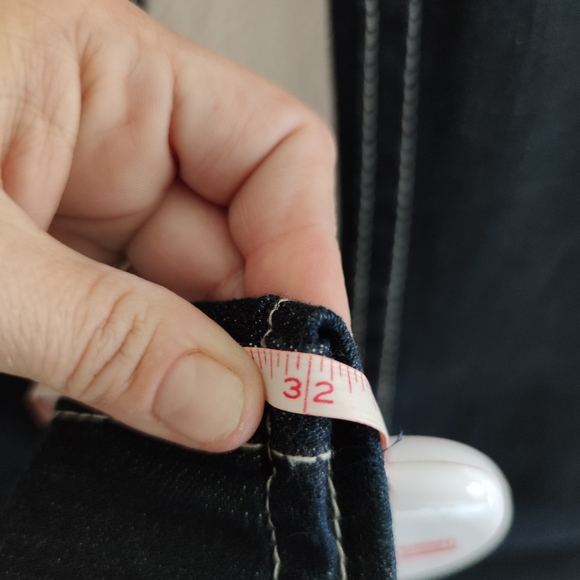 True Religion 💜 Julia Skinny Jeans Dark Flap - Picture 8 of 12